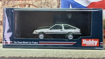 HOBBY JAPÓN 1983 TOYOTA COROLLA LEVIN AE86 GT APEX [PLATEADO-NEGRO] ¡¡STOCK EN ESTADOS UNIDOS!!! Foto 1 de 4