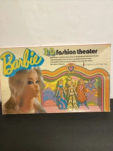 Vintage Barbie 3D Fashion Theater Colorforms 1972 Activity Toy Rare - Picture 1 of 8