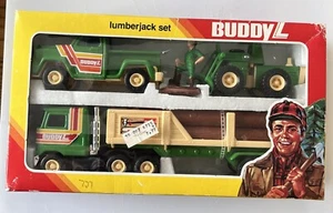 Juego de leñador Buddy L vintage años 70 en caja original 684 ***NOS*** - Imagen 1 de 11