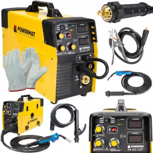 5 IN 1 WELD MACHINE MIG / MAG / TIG / FCAW / MMA WELDER INVERTER 220AMP 220A - Picture 1 of 12