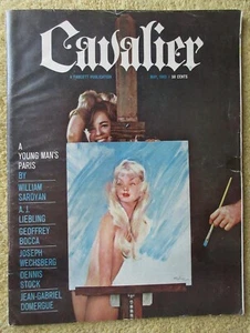 VINTAGE FAWCETT PUBLICATION MAGAZINE "CAVALIER" MAY 1963 - Picture 1 of 8