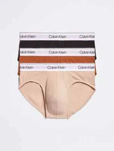 Calvin Klein NB2379901 Modern Cotton Stretch 3-Pack Hip Brief 2XL - Picture 1 of 1