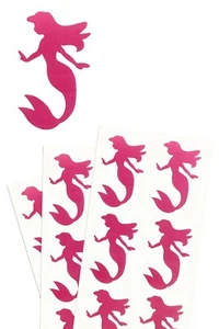 Pegatinas de sirena para niños Royal Green para fiestas, álbumes de recortes, artes y manualidades - Imagen 1 de 23