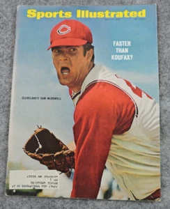 Vintage Sports Illustrated May 23 1966 Sam McDowell - Picture 1 of 10
