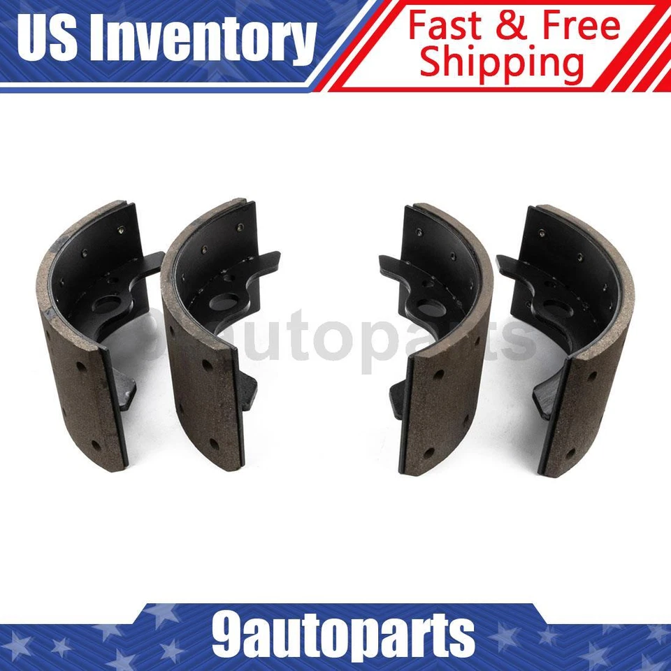 Zapatas de freno de tambor trasero para 1996 1997 1998 1999 2000 - 2004 Mitsubishi Fuso FH Foto 1 de 3