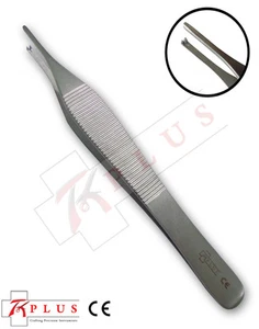 pinza Adson con diente, pinza diseccion adson cirugia dental,instrumento quirurg - Imagen 1 de 1