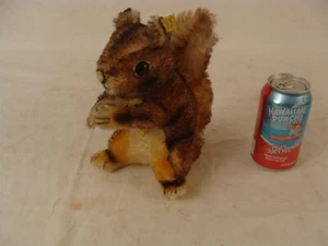 Antique 1950's Perri Woolen Steiff Mohair Disney Squirrel - Picture 1 of 8