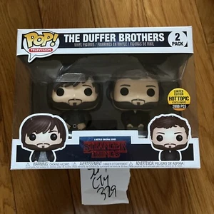 NEW Funko POP Stranger Things Directors Duffer Brothers Bros Hot Topic LE 2000 - Picture 1 of 6