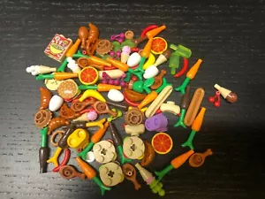 Lot of 100 LEGO Fruit Vegetables Meat Minifig Accessory Lot M504 - Picture 1 of 1