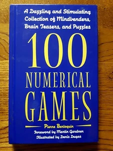100 Numerical Games Dazzling Stimulating Collection Puzzles Pierre Berloquin - Picture 1 of 1