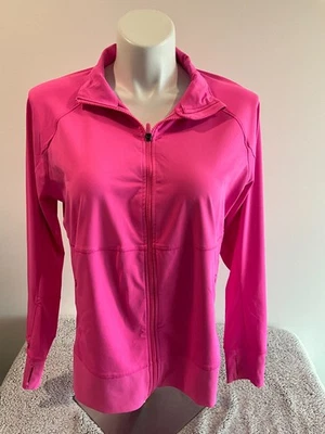 Fila Sport Athletic Pink Full Zip Warm-Up Track Jacket XXL - Image 1 of 4