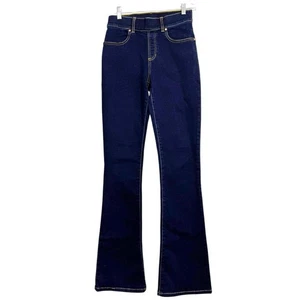Betabrand Size Small LONG Signature Mid-Rise Denim Bootcut Jeans Dark Indigo - Picture 1 of 10
