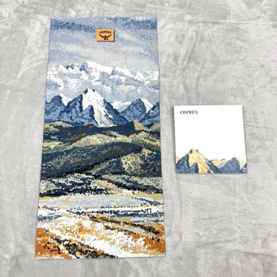 Osprey x Dulani Montaña Estampado Multifuncional Cuello Polaina OS Senderismo Bufanda NUEVO Foto 1 de 4