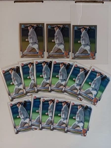 JONAH TONG 2025 Bowman 1er cromo y papel 1er #BCP-105 NY METS - Imagen 1 de 7