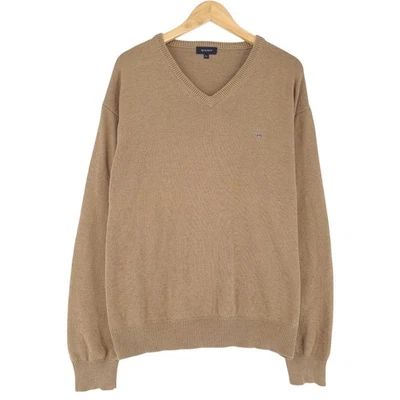 GANT Pull Homme Marron Coton ZK5 Taille 2XL - Photo 1/4