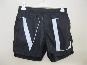 VALENTINO Spa BADESHORTS Badehose UK 30, IT 48, schwarz + Netzslip, Taschen VLTN - Bild 1 von 10