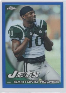 Topps 2010 cromo refractor azul/199 Santonio Holmes #C127 - Imagen 1 de 4