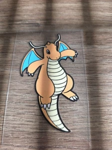 Pokémon Dragonite High Quality Waterproof Raised UV DTF Decal 3in - Picture 1 of 5