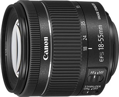 Choice of Canon 18-55mm f/3.5-5.6 f/4.0-5.6 IS USM EF-S lens - pick from Menu - Image 1 of 2