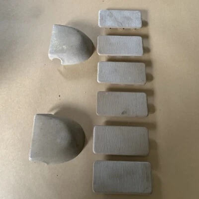 1999-2005 Mazda Miata OEM приборной панели и консоли крышка - набор желтовато-коричневый с крышками болтов сиденья 99-05 - Изображение 1 из 4