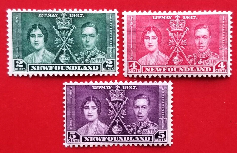 Canada Newfoundland #230-232 Coronation - Omnibus Issue MNH - Image 1 of 1