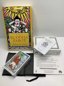 Neu 2004 The Buddha Tarot von Robert M. Place 79 Karten Deck, Etui, Booklet - Bild 1 von 13