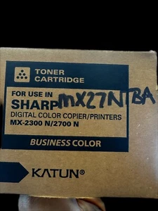 Katun Toner for Sharp MX-2300N/2700N/ -Black MX-27NTBA - Picture 1 of 5