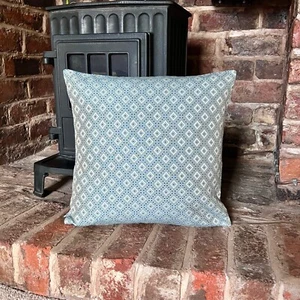 1384. PRISMA SKY Duck egg diamond Cushion Cover, various sizes - Picture 1 of 5