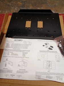 Bretford TVMP-BK 16" Interior Ceiling/Wall TV Mount Plate Wood Stud NEW - Picture 1 of 6