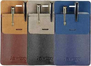 Pocket Protector 3 Pcs Leather Pocket Pen Holder Organizer Pouch for Shirts - Picture 1 of 7