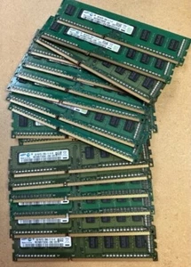 4GB RAM Kit (16x2GB) Samsung M378B5773CHO-CK0 used Desktop memory 240 Pin - Picture 1 of 3