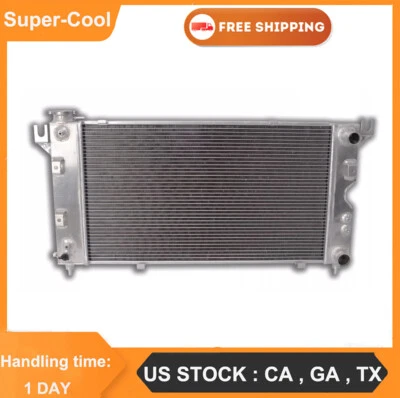 FULL ALUMINUM RADIATOR FOR 1996-2000 GRAND VOYAGER/CARAVAN AT DPI:1850 Foto 1 de 4