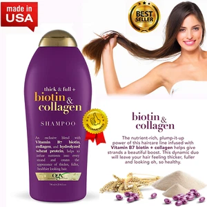 Champú El MEJOR para Fortalecer el Cabello Biotina Colageno Aumenta Grosor Pelo - Imagen 1 de 12