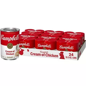 Campbell's Condensed Cream of Chicken Soup, 10.5 Ounce Can (Pack of 4) (Case of - Picture 1 of 6
