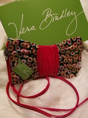 VERA BRADLEY SWAK Frill Crossbody Clutch/Purse ~Vinyl~Bow-tie Look~...Nwt & box - Image 1 of 4