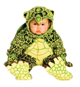 Baby's Turtle Costume Jumpsuit, Green/ Yellow 18-24 Months  New - Picture 1 of 3