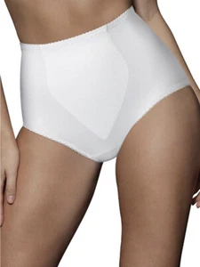 Bali 2-Pk Light True Control Tummy Panel Shaping Brief X70J White Medium NWT - Picture 1 of 4
