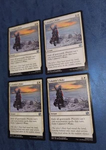 MTG 4 x The Brothers' War Uncommon CALAMITY'S WAKE NM - Bild 1 von 1
