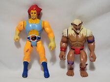Vintage Original 1985 ThunderCats Lion-O & Monkian Action Figures toys set liono
