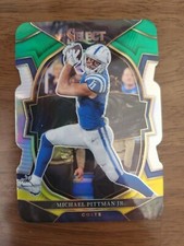2022 Select Football DIE-CUT PRIZMs Black/Green ~ YOU PICK  RC Rookie Card