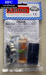 Netzgerät ca. 1,2 - 18 V/DC, max. 10 A / Bausatz Kemo-Electronic B203 - Picture 1 of 8