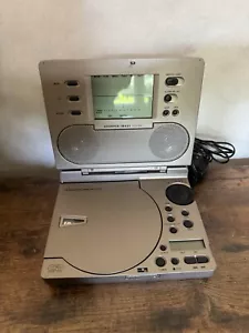 Sharper Image Travel CD Alarm Clock Radio with Sound Soother SI585 - Picture 1 of 5