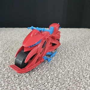 Marvel Spiderman Spider Motorcycle Hasbro 2018 Bike Spiderman - Picture 1 of 9