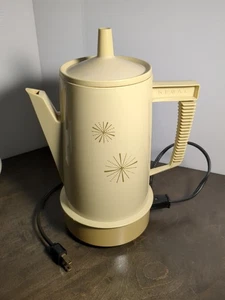 De colección. Cafetera Percoladora Regal Poly Perk Cosecha Oro 4-8 Tazas - Funciona - Imagen 1 de 16