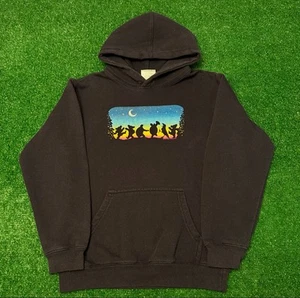 Vintage 90s Grateful Dead Moon Dance 1996 VTG Hoodie Jacket Youth Size Medium - Picture 1 of 3