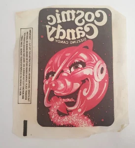 RARE Vintage 1970’s Cosmic Candy Sizzling Candy Iron-on Transfer/patch. - Picture 1 of 5