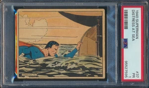 1940 SUPERMAN #37 DISTRESS AT SEA PSA 1 - Picture 1 of 2