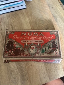 Vintage 1927 Noma Deko Beleuchtung Outfit Mazda Lampen. Originalverpackt *LESEN* - Bild 1 von 19