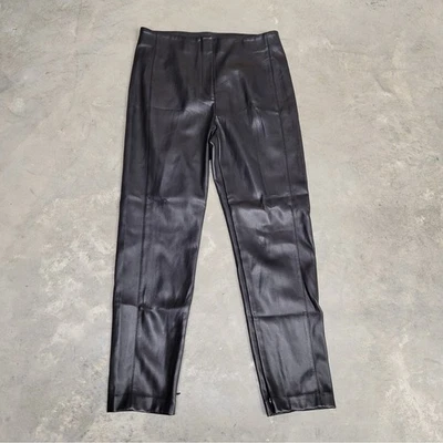 Pantalones cortos Ann Taylor para mujer de cuero sintético talla pequeña 10P Foto 1 de 4