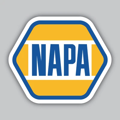 Pegatina/calcomanía de vinilo para piezas de automóviles Napa - carreras - clásico vintage - Hot Rod - automotriz Foto 1 de 2